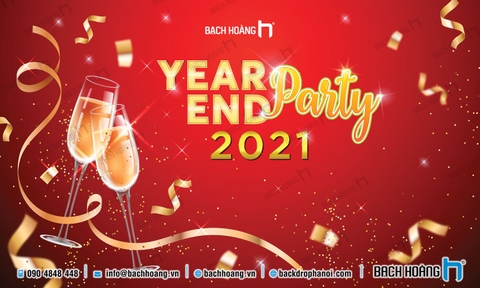 Background - Backdrop - Phông Year End Party 33