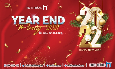 Background - Backdrop - Phông Year End Party 34