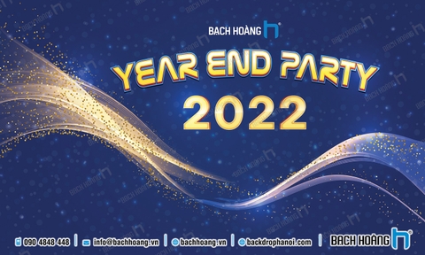 Background - Backdrop - Phông Year End Party 40