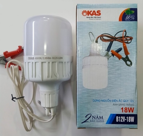 Bóng đèn Dùng điện ắc quy 12V-18w-OKAS Ms5013