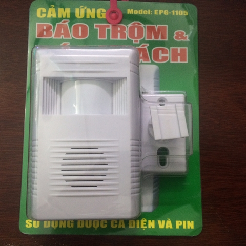 Báo khách dùng pin EPG 1105 Phú Gia