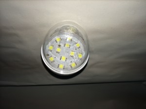 Bóng led 2W Vàng