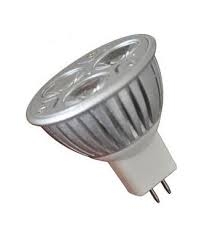 Bóng led 3W xanh lá chân cắm