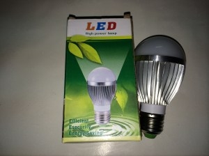 Bóng Led 5W trắng Inox