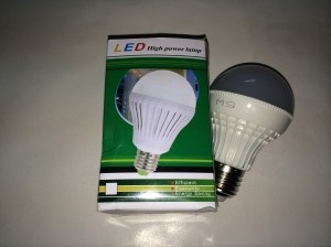 Bóng led 5W T kính mờ