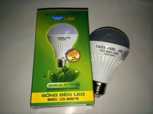 Bóng led 7W trắng Thiên Phúc