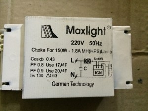 Chấn lưu 150 MaxLight