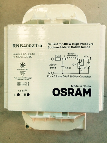 Chấn lưu son 400W Osram