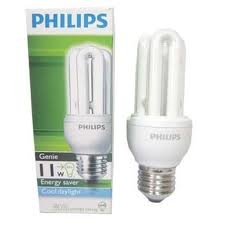 Bóng compact 11W Philips trắng