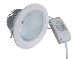 Led âm trần 12W kính mờ