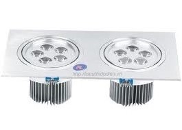 Led âm trần 5W trắng đôi