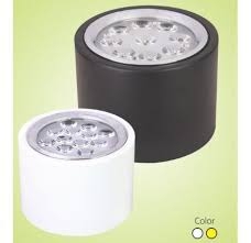 Led ống nổi 12w tròn