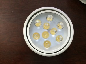 Ống nổi Led 9w vàng