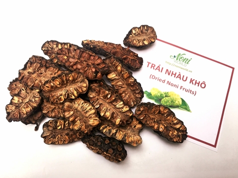 Quả nhàu khô (Dried noni fruits)