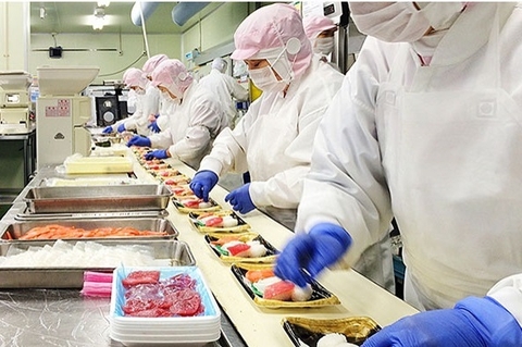 Đơn hàng chế biến thực phẩm