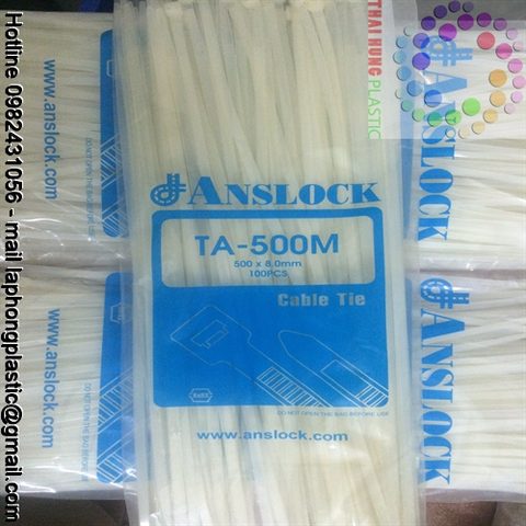 Dây rút nhựa Anslock TA 500M