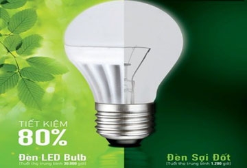 Đèn LED đưa công nghệ chiếu sáng cũ thành lạc hậu