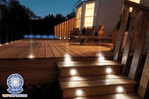 Lắp đặt đèn led âm đất tại những quán cà phê