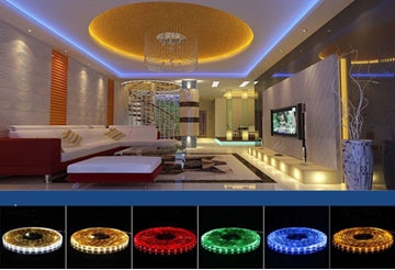 Chọn màu sắc ánh sáng đèn led như thế nào cho phù hợp với nhà ở?