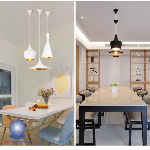Ứng dụng chiếu sáng của đèn thả trần trong không gian