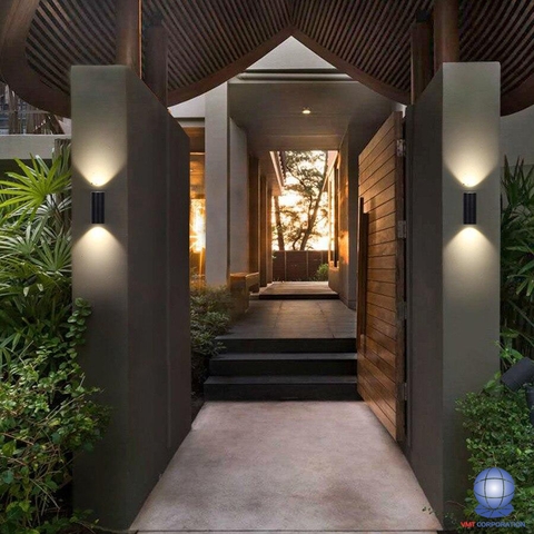 Lựa chọn trang trí đèn tường LED đơn giản, sang trọng