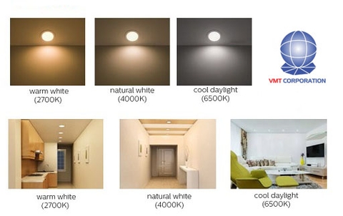 Lựa chọn sử dụng đèn led âm trần đơn màu hay đổi màu