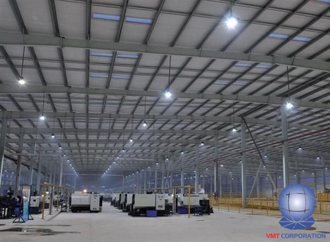 Tiêu chuẩn chiếu sáng nhà xưởng công nghiệp