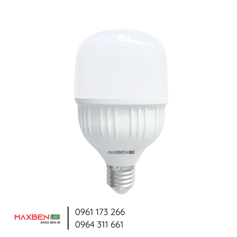 BÓNG ĐÈN LED TRỤ HAPPY BE27-MB-TV2-30-V/T