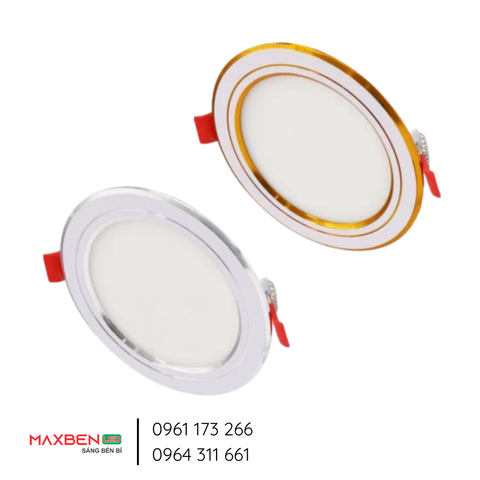 ĐÈN ÂM TRẦN SIÊU MỎNG 9W CẮT LỖ Ø135 ĐỔI MÀU MAXBEN DL-MB-SMV/SMB/SMT-D135-9-DM