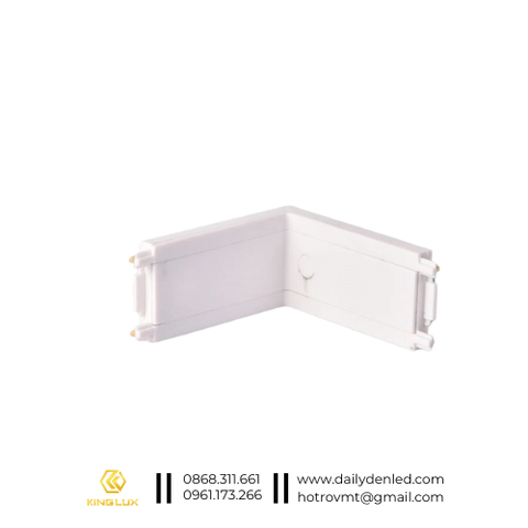 Khớp nối ray góc gập – phụ kiện ray nam châm siêu mỏng KingLUX