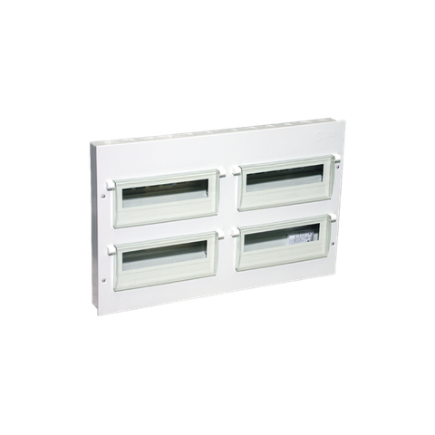 TỦ ĐIỆN KIM LOẠI ÂM TƯỜNG 36 MODULE SINO EM36PL SƠN TĨNH ĐIỆN