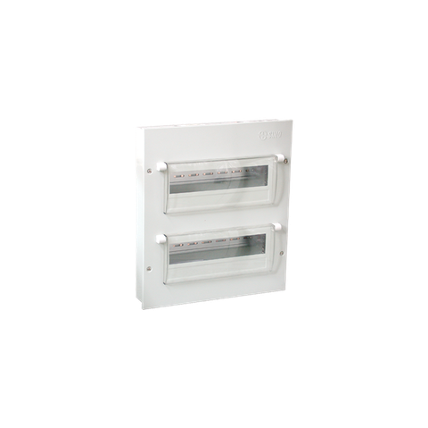 TỦ ĐIỆN KIM LOẠI LẮP NỔI 24 MODULE SINO EM24PS SƠN TĨNH ĐIỆN