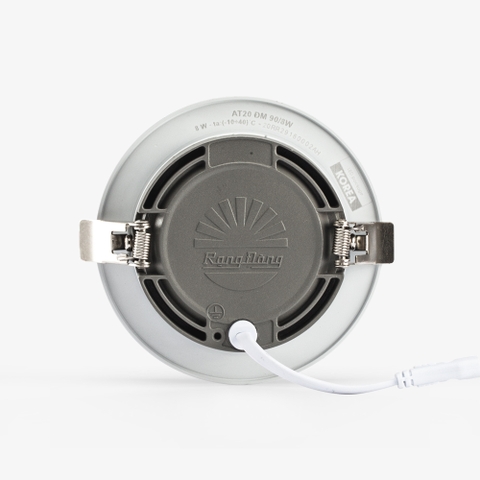 ĐÈN LED ÂM TRẦN DOWNLIGHT ĐỔI MÀU AT20 VIỀN VÀNG 90/8W