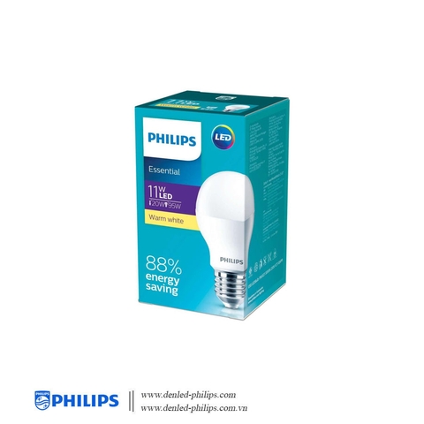 Bóng đèn LED Bulb Essential 11W E27 A60 APR - Philips