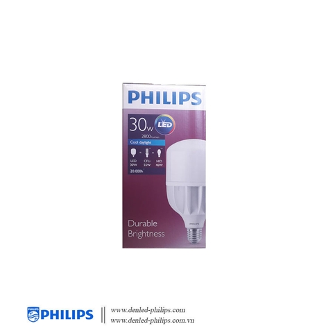 Bong-LED-tru-PHILIPS-E27-PHILIPS-T-Force-26/28-30W