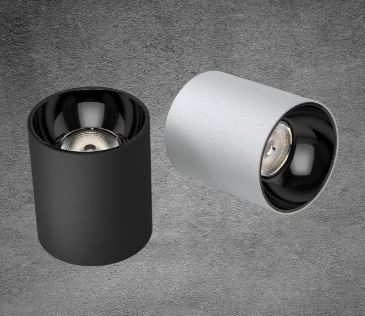 Đèn ống bơ rọi Kinglux 10W đơn sắc BCR-10-D75-BK/WH