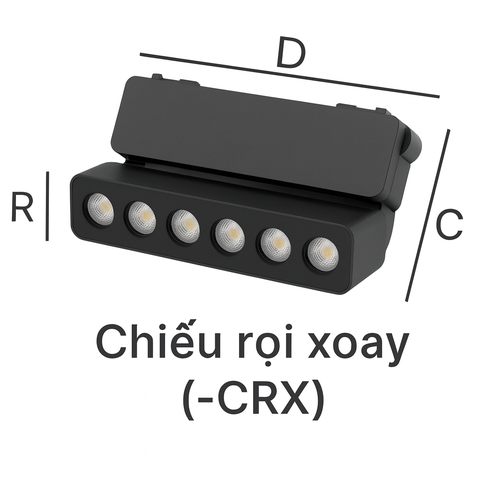 ĐÈN RAY NAM CHÂM SIÊU MỎNG 12W KINGLED RNCM-12SS-CRX-V/TT/T