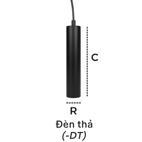 ĐÈN RAY NAM CHÂM 12W KINGLED RNC-12SS-DT-V/TT