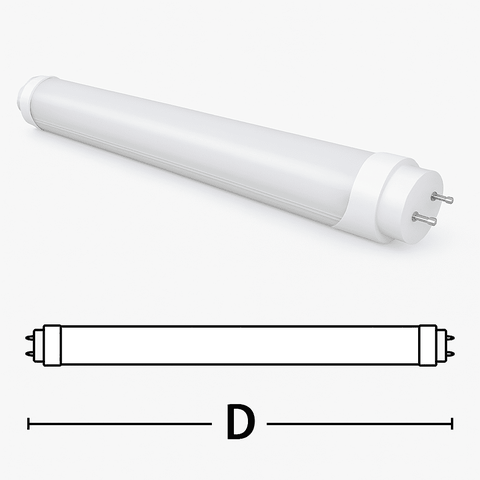 TUÝP LED T8 NHÔM NHỰA 22W KINGLED T8-22SS-120-T