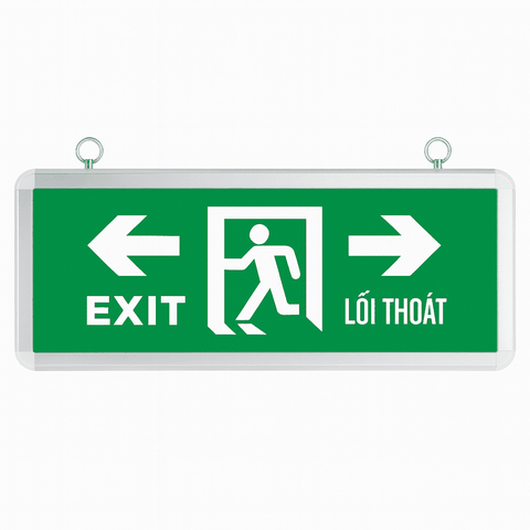 ĐÈN EXIT HỘP 3W KINGLED EX-3-1M-TP