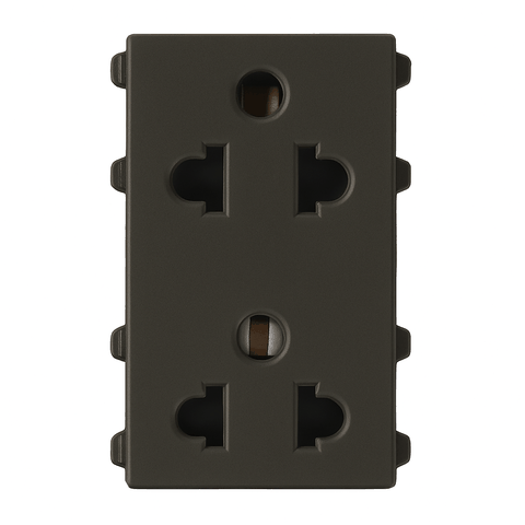 Ổ CẮM ĐÔI 3 CHẤU 16A SIZE L SCHNEIDER 84426LUES2_WE_G19 / 84426LUES2_BZ_G19