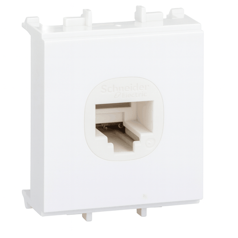 Ổ CẮM MẠNG CAT6 SIZE M SCHNEIDER F50RJ8M6_WE_G19