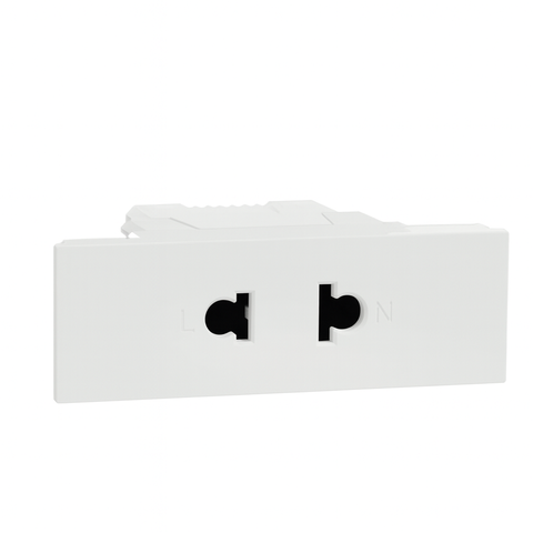 Ổ CẮM ĐƠN 2 CHẤU 16A SIZE S AVATARON A SCHNEIDER M3T426US_WE (CẮM NHANH)