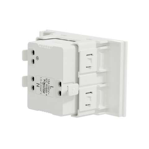Ổ CẮM ĐƠN 3 CHẤU 16A SIZE 2S AVATARON A SCHNEIDER M3T426USTS_WE (BẮT VÍT)