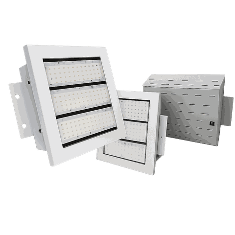 ĐÈN LED CANOPY 200W NATIONLED DRIVER NATIONLED/PHILIPS CNP-MD4-200B N/P