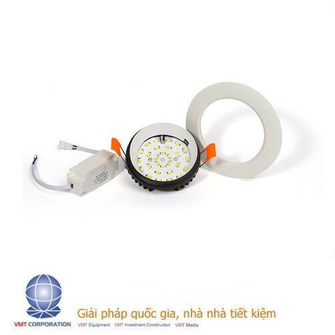 Đèn LED âm trần 3 màu 12W KingLED