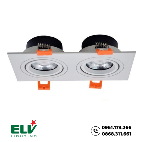 Đèn led âm trần 12W ELV802F ELV