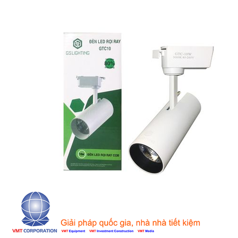 Đèn rọi thanh ray GTC-10W Gs lighting