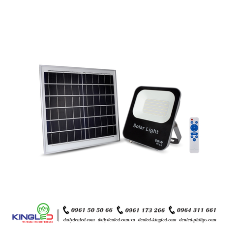 Đèn pha LED Năng lượng mặt trời 60W - KingECO