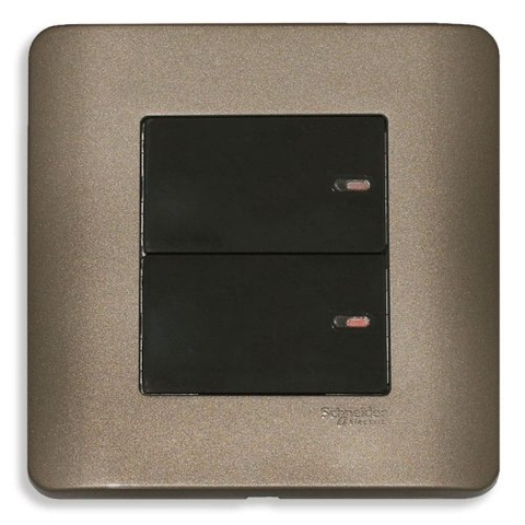 BỘ CÔNG TẮC ĐÔI 2 CHIỀU 16A SCHNEIDER E8432_2_G19 / E8432_2_SZ_G19 / E8432_2_SA_G19